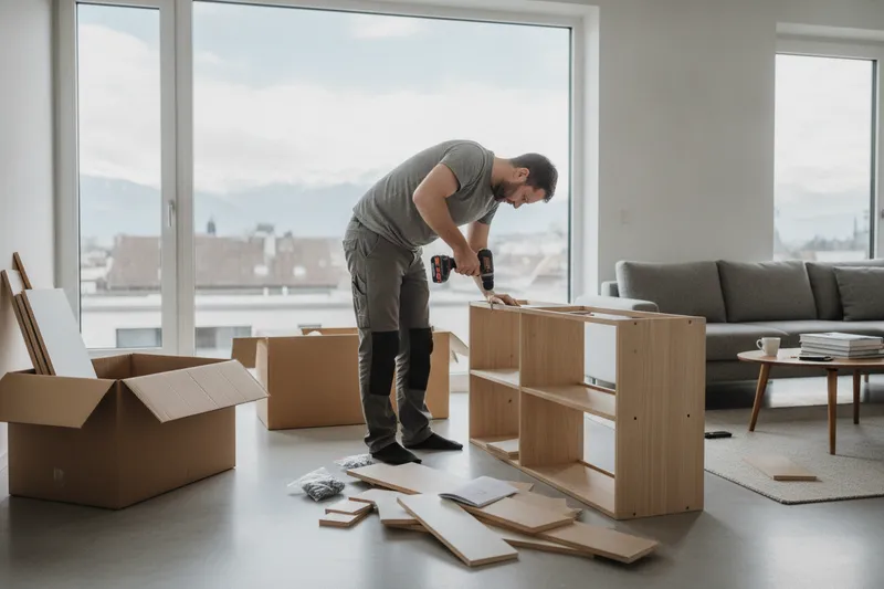 Furniture assembly work in Zurich